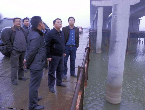 南昌市委常委、副市長(zhǎng)劉建洋蒞臨昌南大道東延工程項(xiàng)目現(xiàn)場(chǎng)檢查指導(dǎo)工作