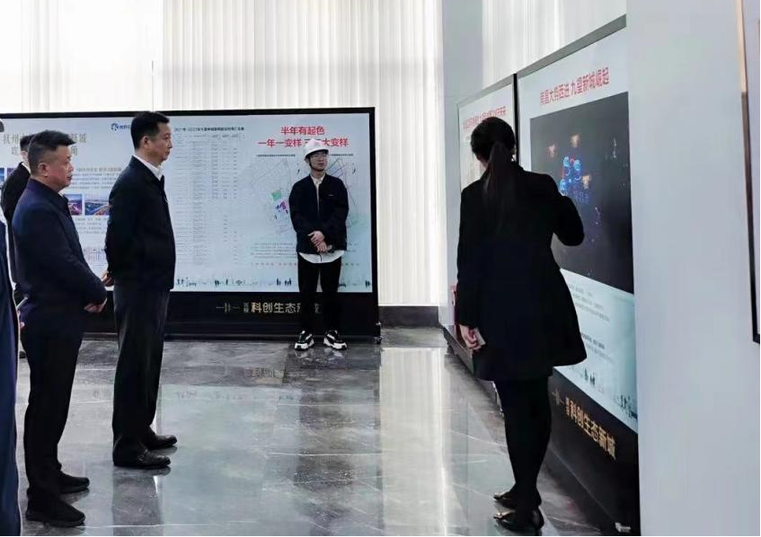 南昌市委常委、副市長肖云一行調(diào)研城投科創(chuàng)生態(tài)新城項目